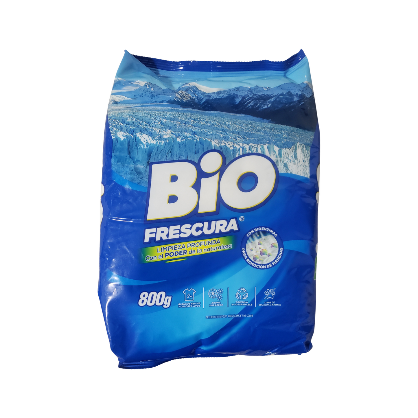 Bio Frescura Detergente En Polvo 800g Coleccion Completa