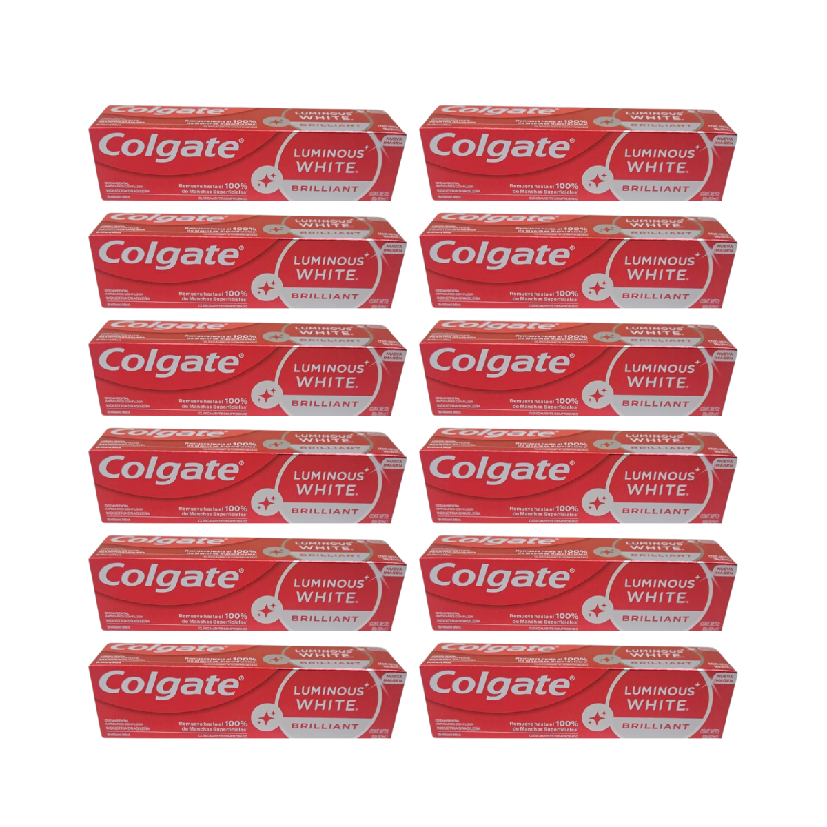 Pasta Dental Colgate Luminous White Brilliant 90Gr