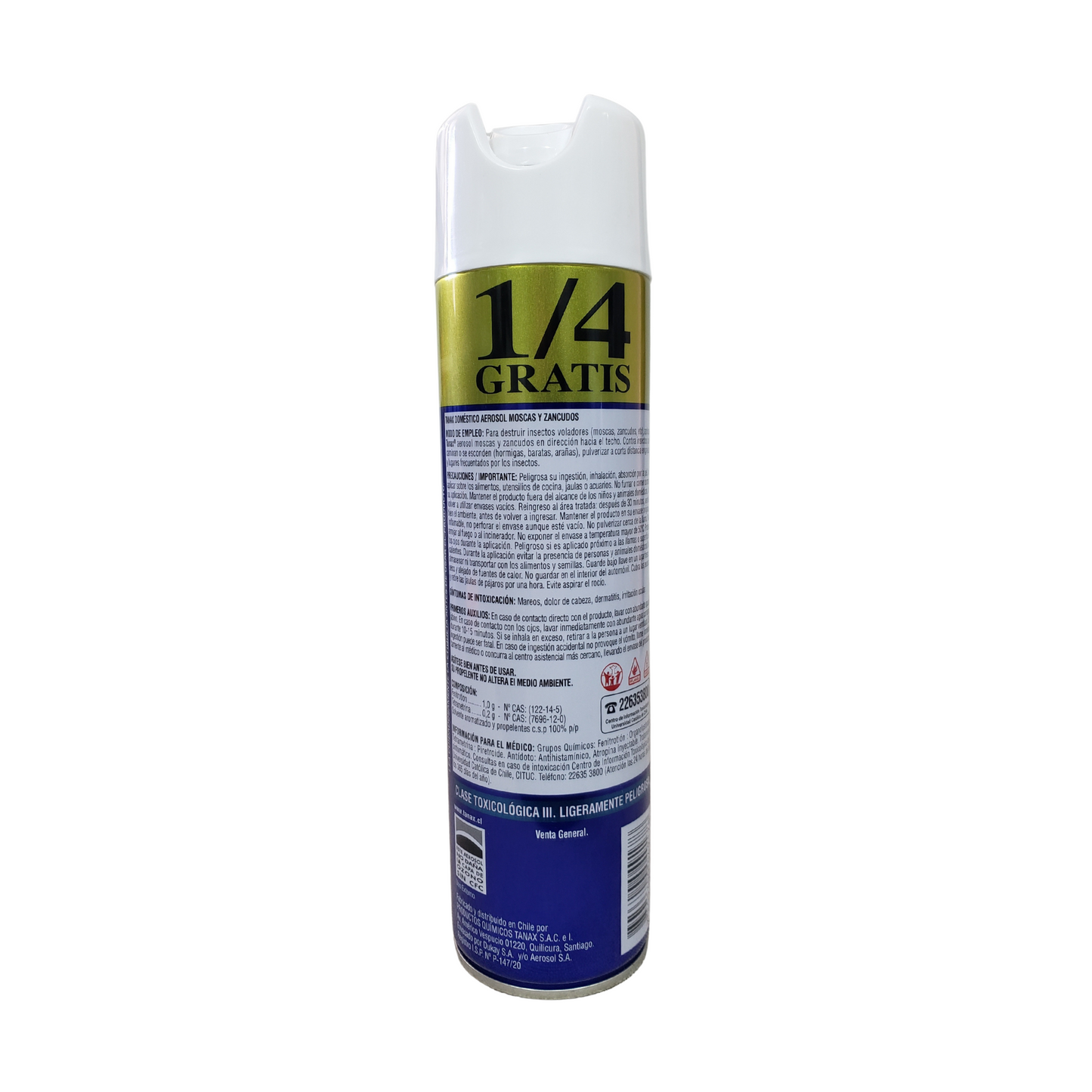 Insecticida Tanax 220 cc Ideal Para Moscas y Zancudos