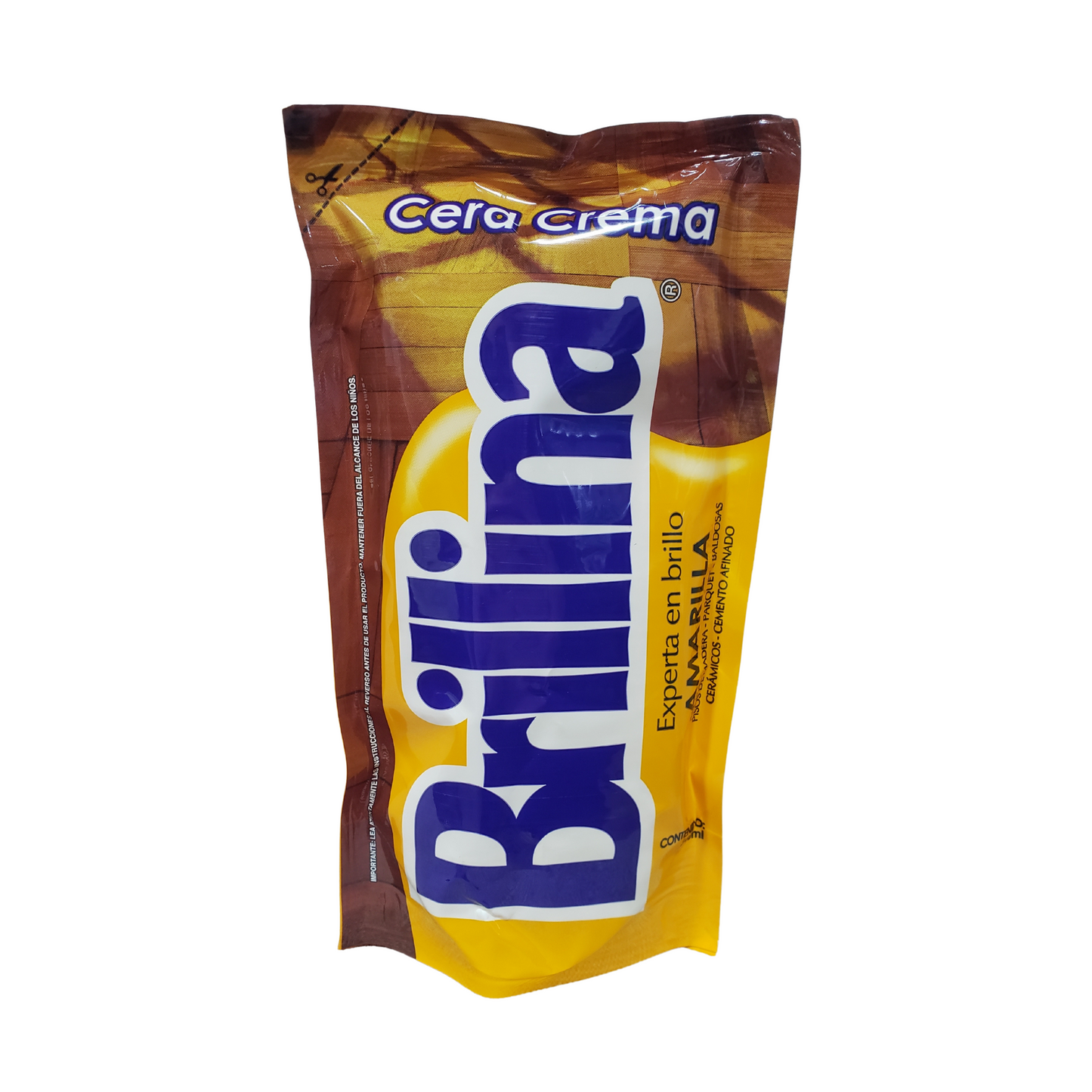 Brillina Cera Crema 340ml Distintos Aromas Y Colores