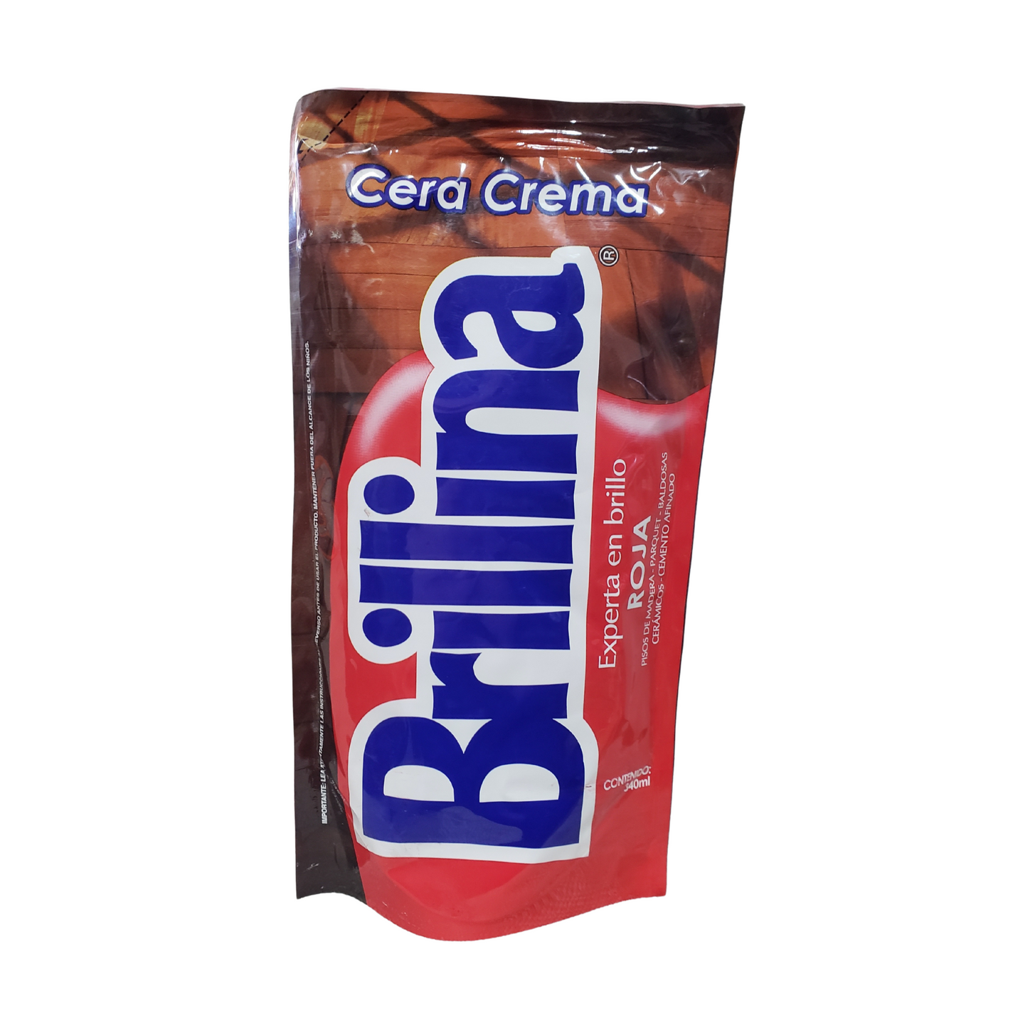 Brillina Cera Crema 340ml Distintos Aromas Y Colores