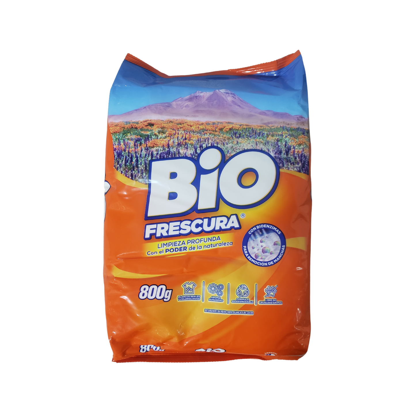 Bio Frescura Detergente En Polvo 800g Coleccion Completa