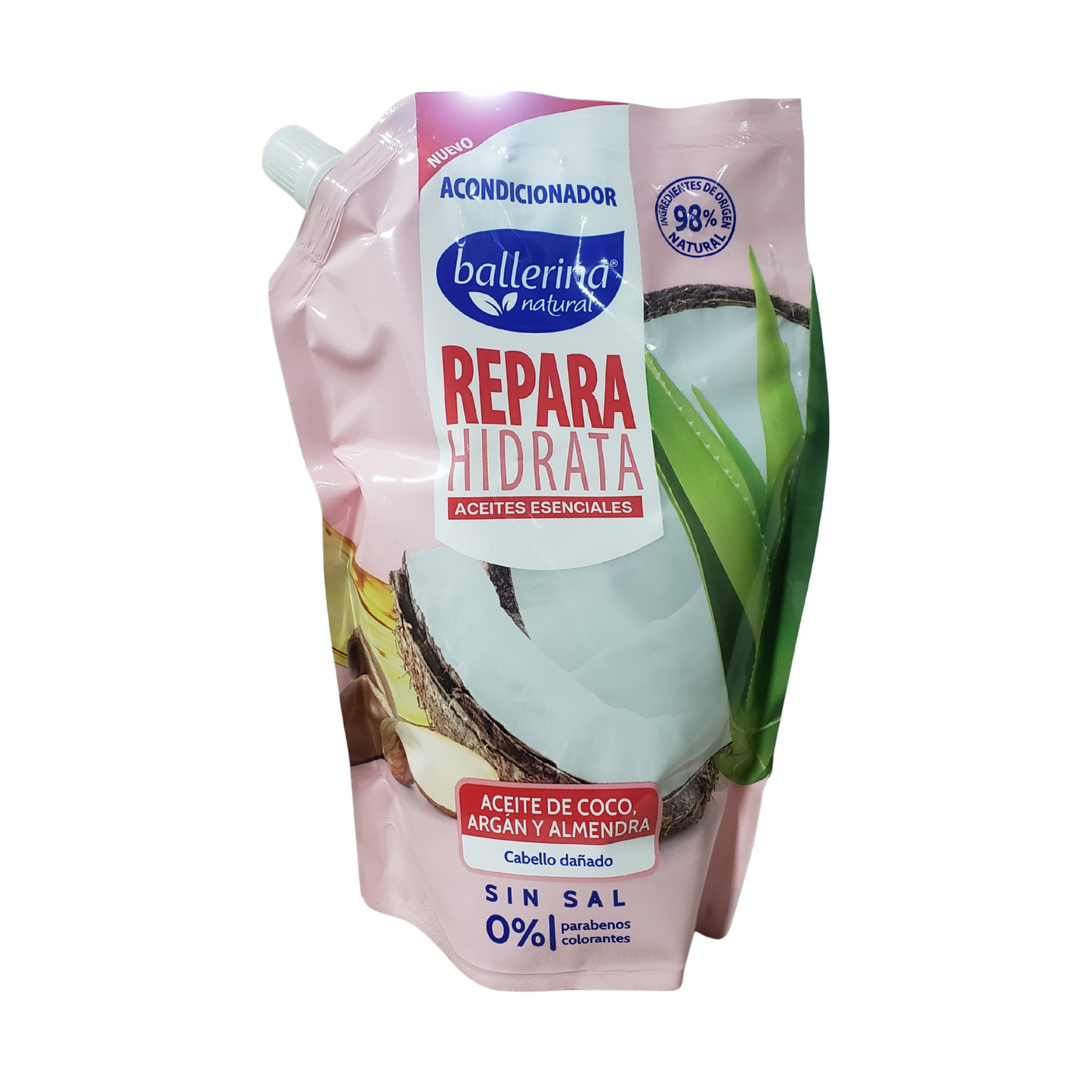 Colección de Acondicionador Ballerina frescura y suavidad natural 750ml