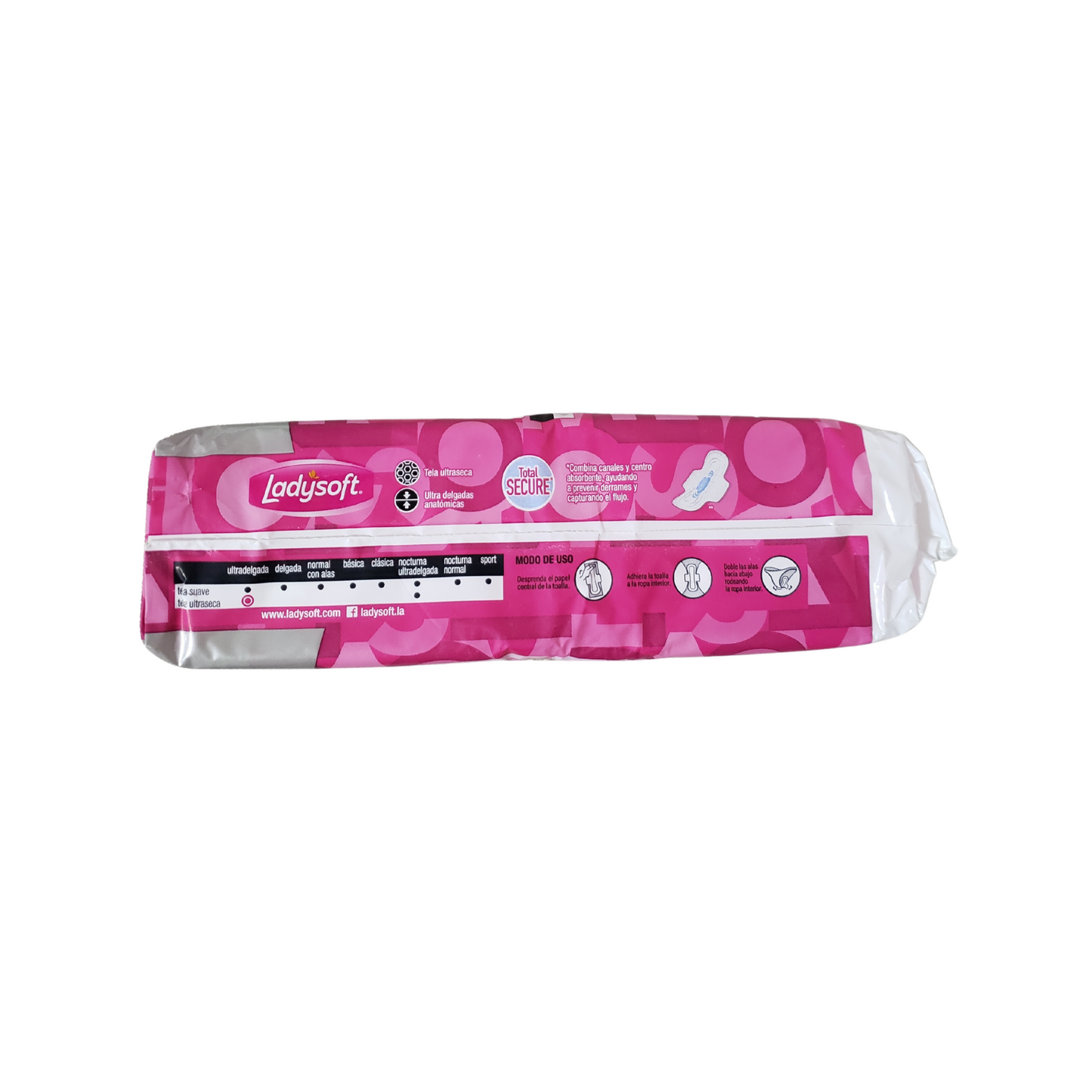 Toallitas Higiénicas Desechables Ladysoft Ultradelgadas