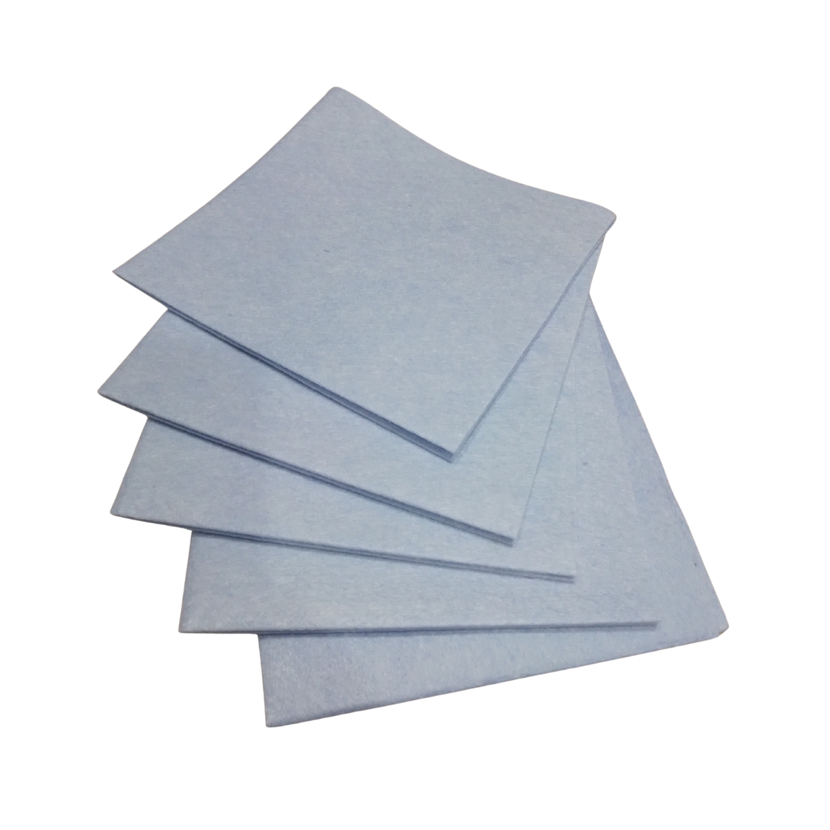 Pack 25 Paños Celestes Multiusos 38x38