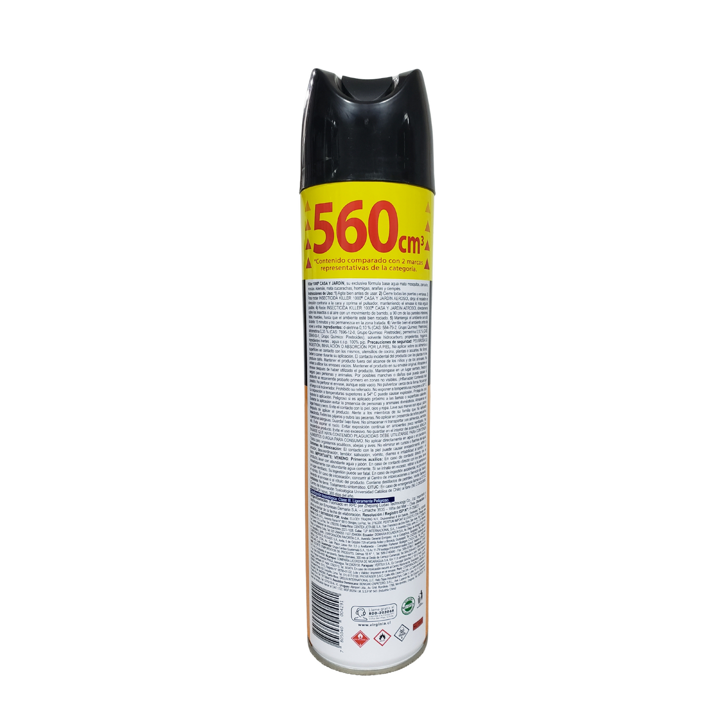 Killer 560cc Protección Total Para Casa Y Jardin