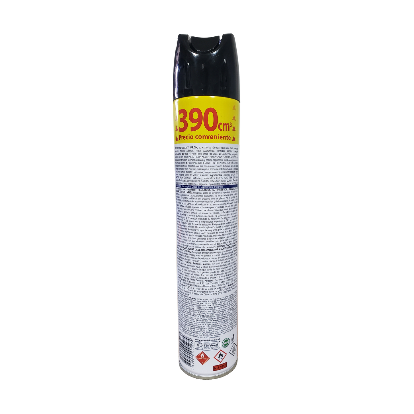 Killer 390cc Protección Total Para Casa Y Jardin