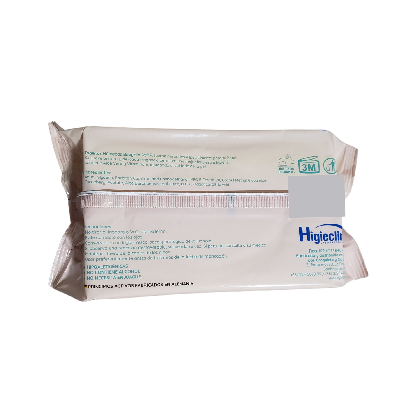 Toallitas Húmedas Babyclin Soft 80 C/u