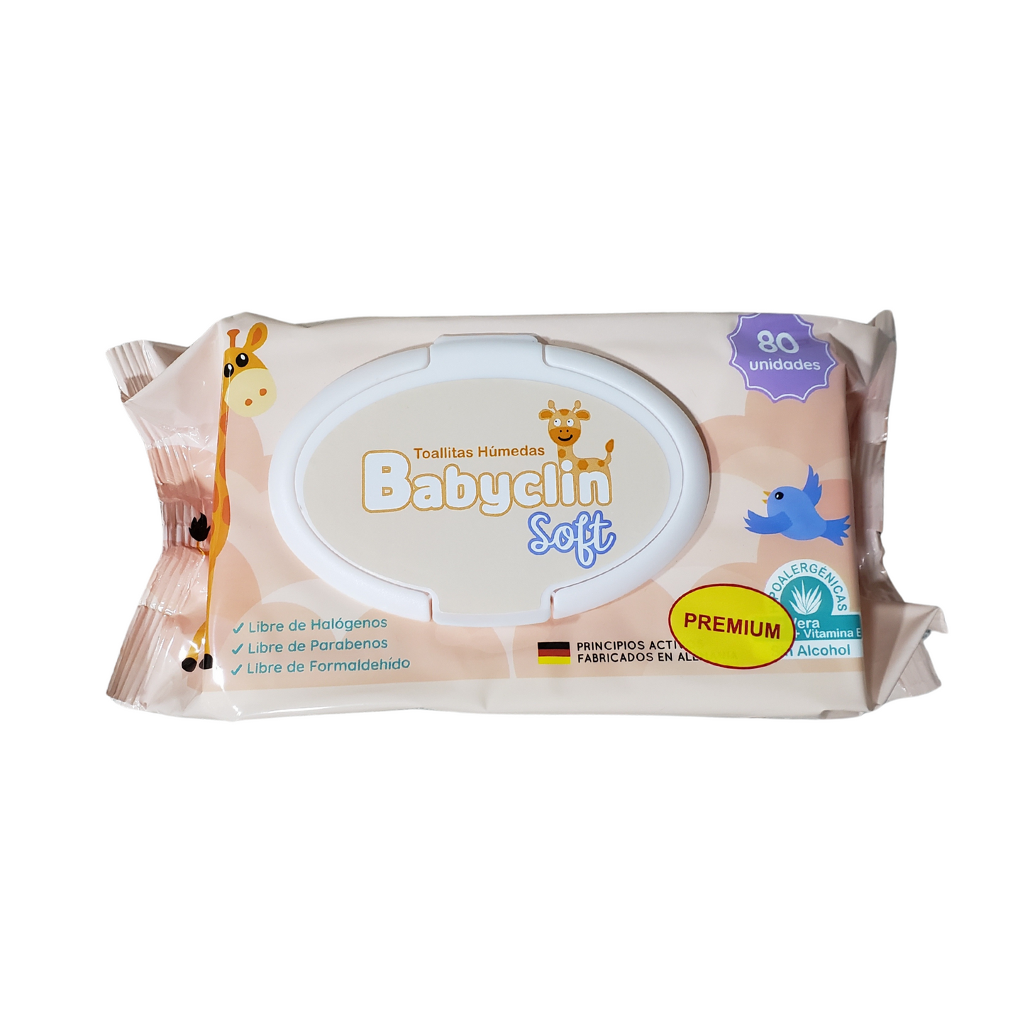 Toallitas Húmedas Babyclin Soft 80 C/u