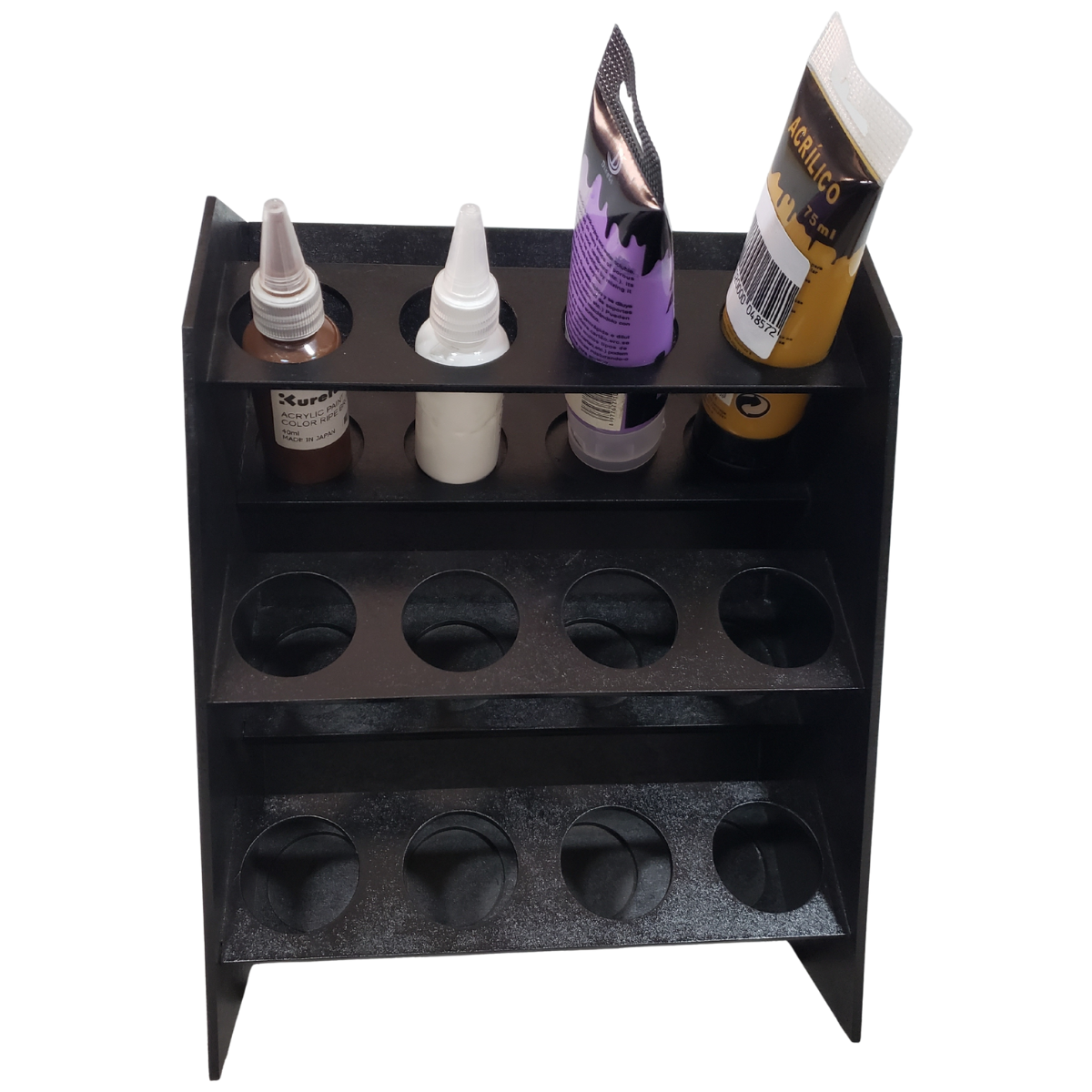 Organizador De 3 Niveles Multiuso Para Pinturas Y Frascos