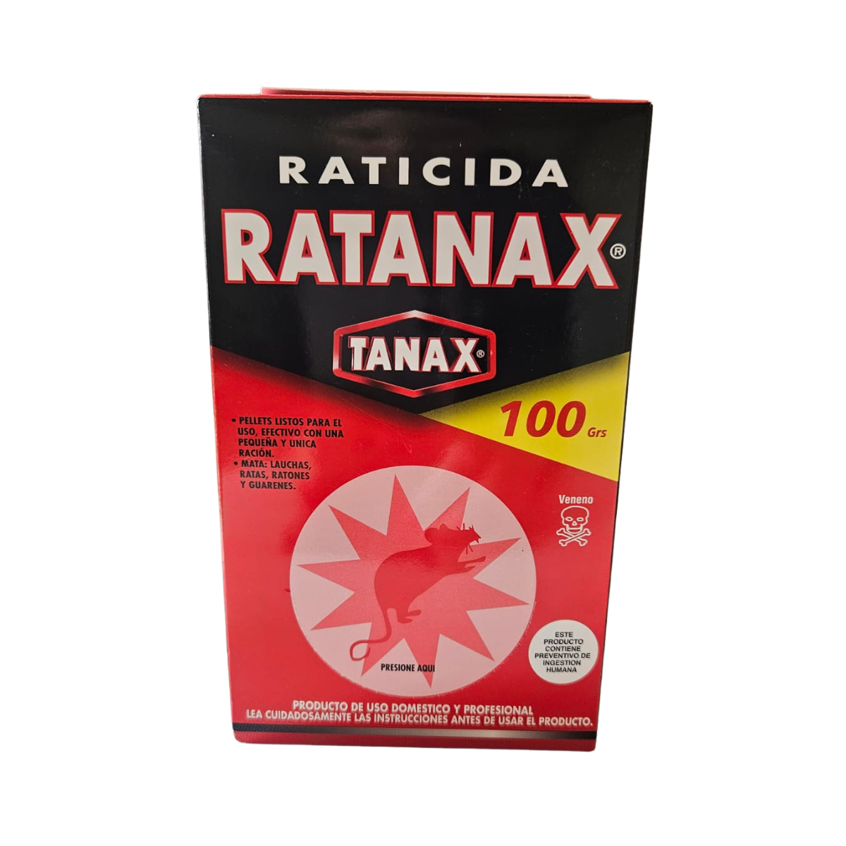 Pack 3 Pellet para Ratones , Control de plagas 100gr