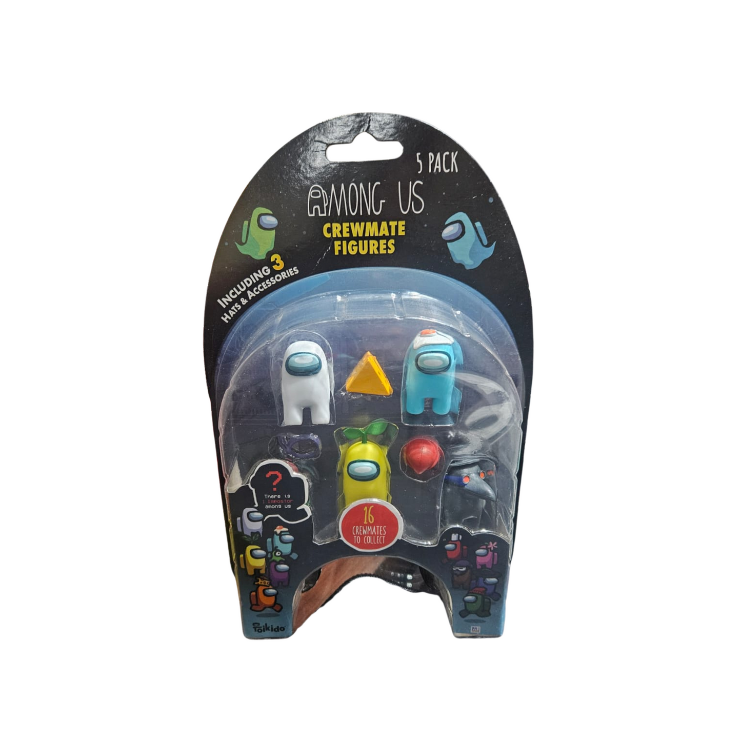 Pack 5 Figuras Among Us Con Accesorios Juguete Coleccionable