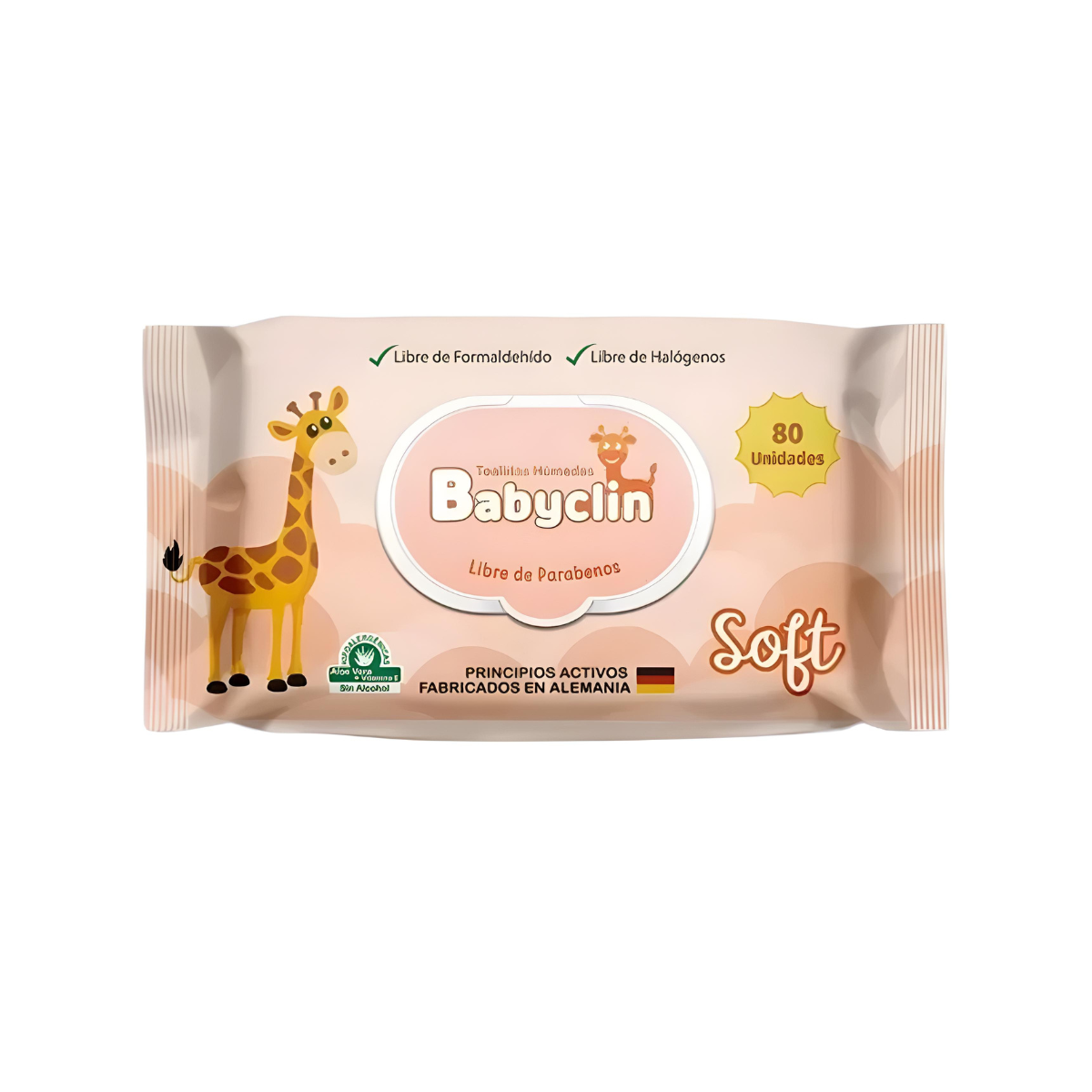 Pack 6 paquetes Toallitas Húmedas Babyclin Soft