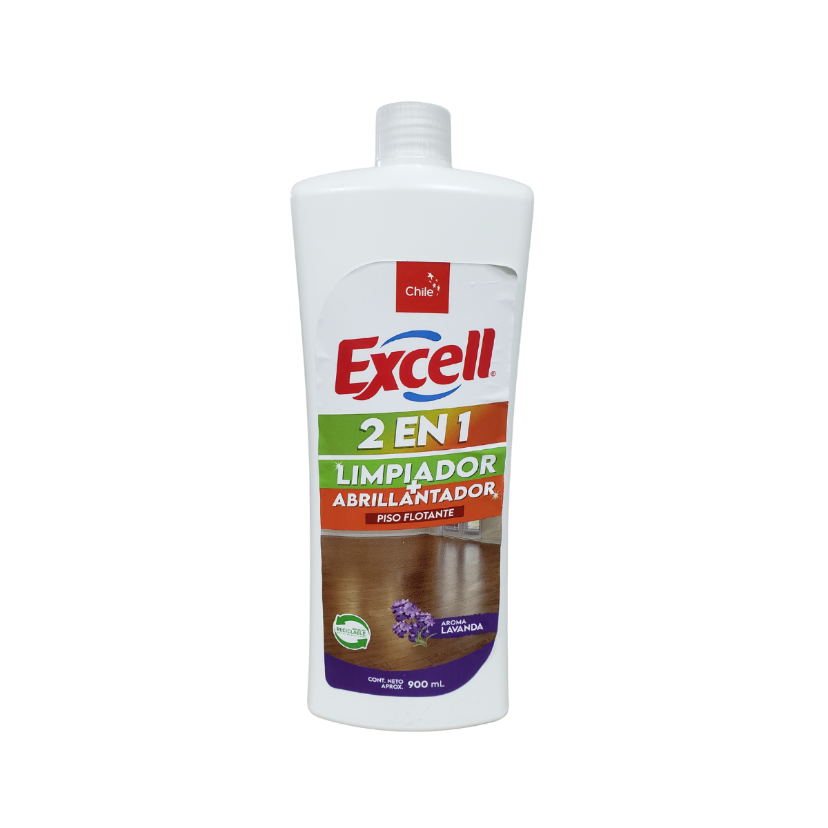 Pack 4 Limpiador Y Abrillantador 2 En 1 Excell 900ml Pisos Flotante