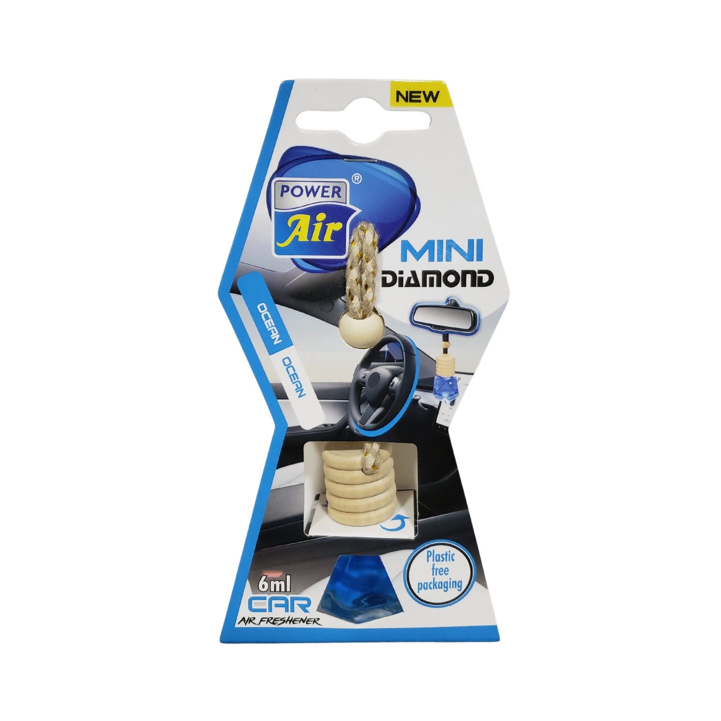 Colección Ambientadores Colgantes Para Autos Power Air Mini Diamond