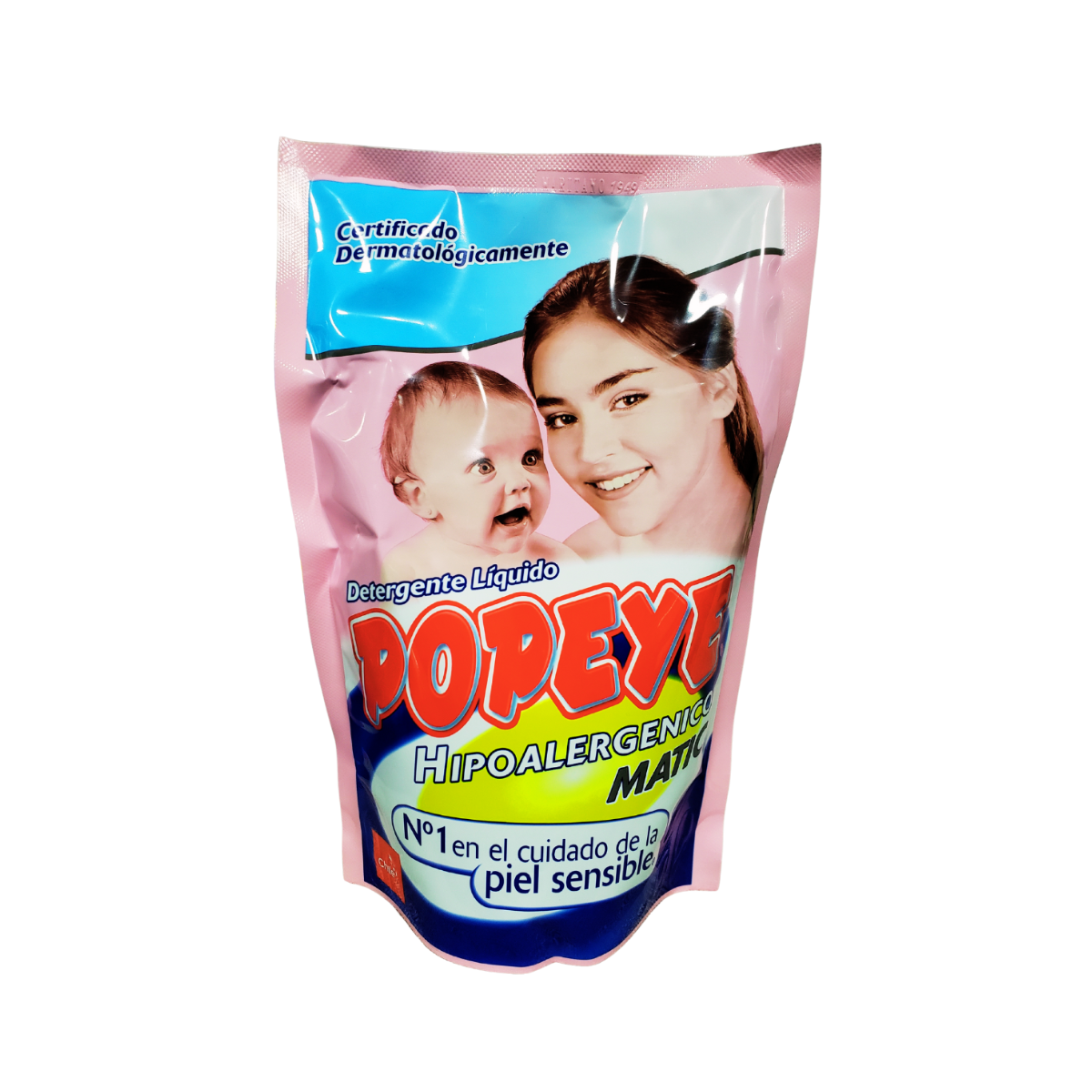Pack 4 Detergentes Liquido Popeye Hipoalergenico 800ml