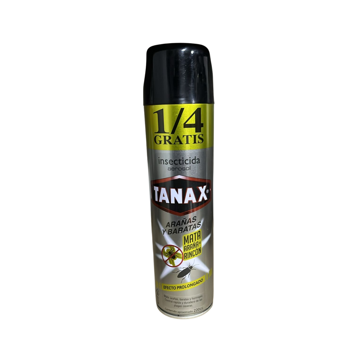 Pack 2 Insecticida Tanax en Aerosol 220cc Elimin arañas y Cucarachas