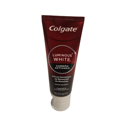 Pasta Dental Luminous White Carbon Activado 90g