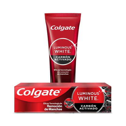 Pasta Dental Colgate Luminous White Carbón Activado 70 g