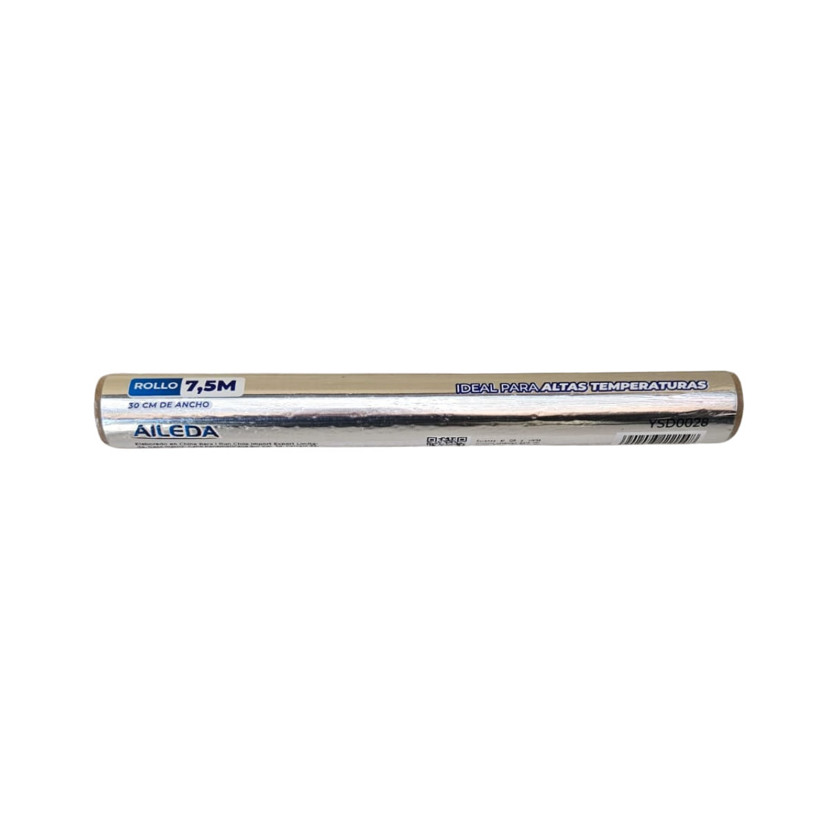 Rollo Papel Aluminio para Cocina 7.5m x 30cm