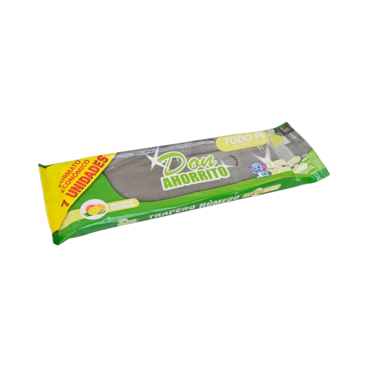 Pack 24 Trapero Húmedo Don Ahorrito 7 Unidades C/U, Mas Ahorro.