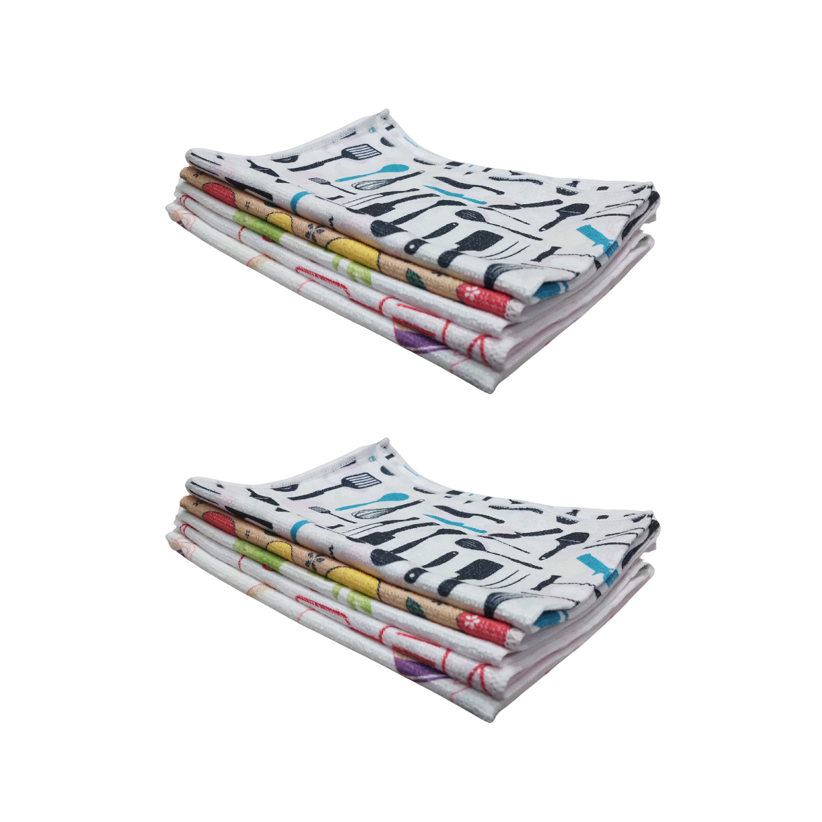 Paños de Cocina Microfibra 38x38 | Ultra Absorbentes y Sin Pelusa