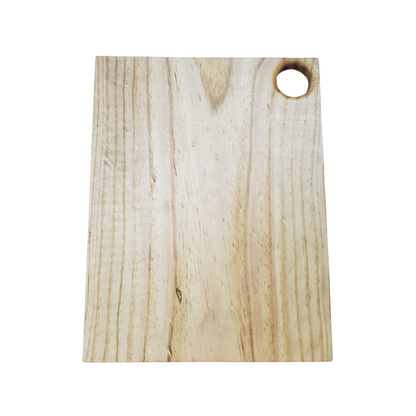 Tabla De Cocina Gourmet 30x23 Cm Con Ranura Artesanal