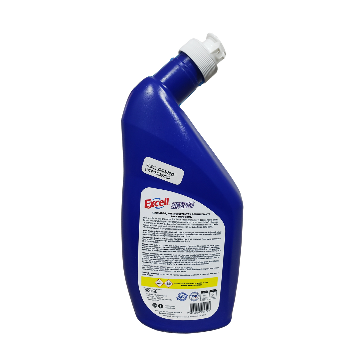 Removedor de Sarro Excell Ultra Power 500ml