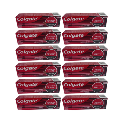 Pasta Dental Colgate Luminous White  Lovers  Blanquea Manchas Café 70gr