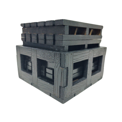 Posavasos De Madera Pallet Barnizados - Set 4 Unidades 5mm