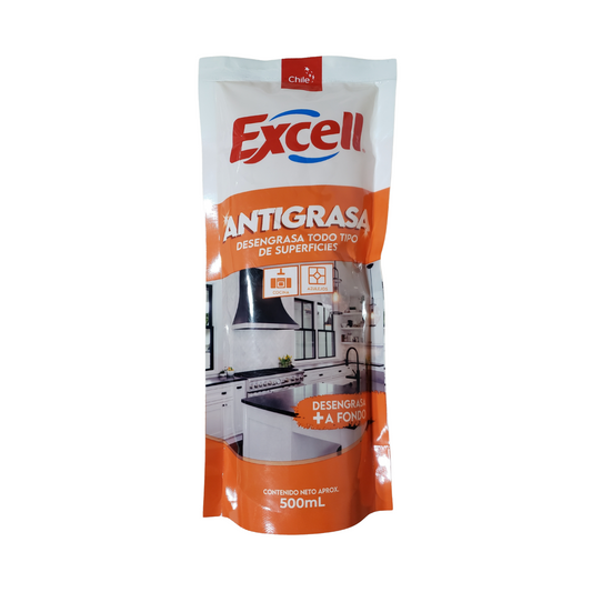 Antigrasa Excell 500cc Elimina Grasa Fácilmente