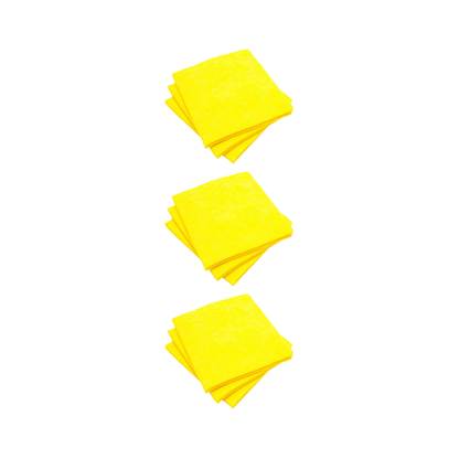 Pack 15 Paños Multiusos Amarillo Antipolvo 38x38 – Superficies Limpias y Brillantes