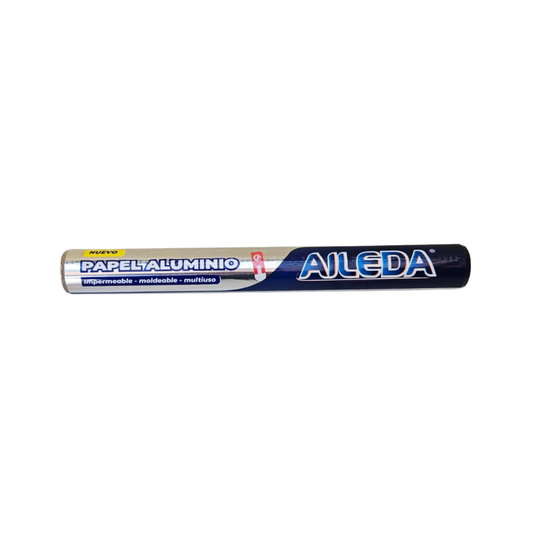 Rollo Papel Aluminio Aileda 7.5m x 30cm Cocina