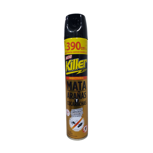 Killer 390cc Protección Total Contra Arañas y Cucarachas