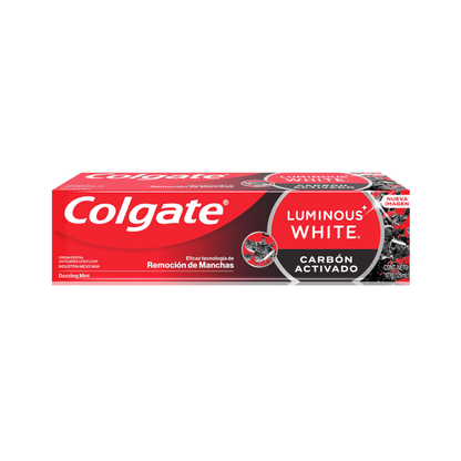 Pasta Dental Colgate Luminous White Carbón Activado 70 g