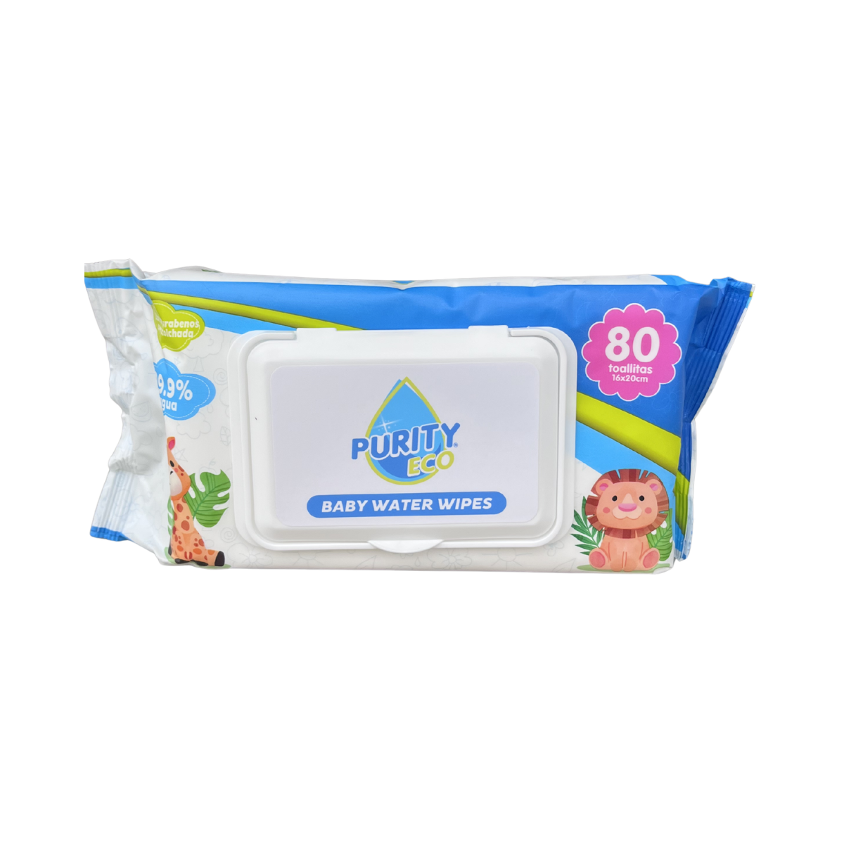 Toallitas Húmedas Bebé Purity 80 unidades