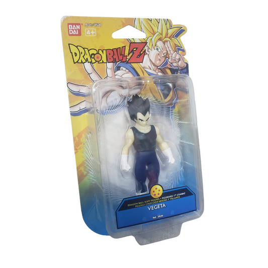 Mini Figura Soft Dragon Ball Z Vegeta 10 Cm