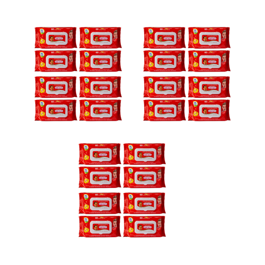 Pack 24 Toallitas Húmedas Simonds Baby Care 60un ,Hipoalergénicas,