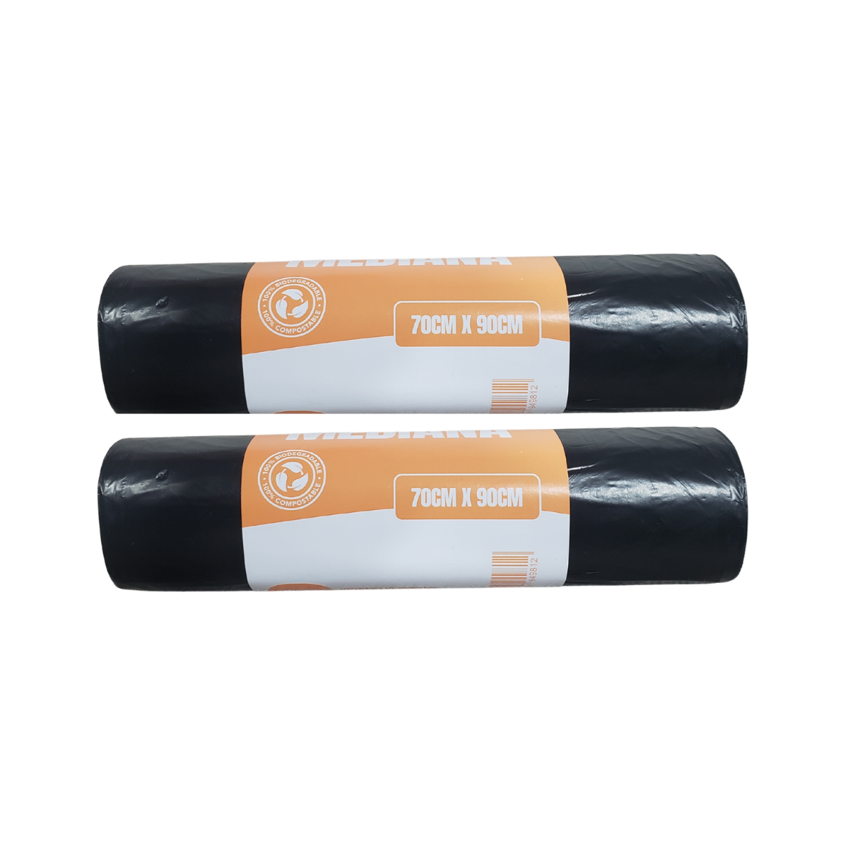 Pack 2 Rollos Bolsas de Basura Mediana 70x90cm
