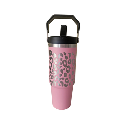 Vasos Térmicos 900ml Grabado Láser Animal Print | Acero Inoxidable