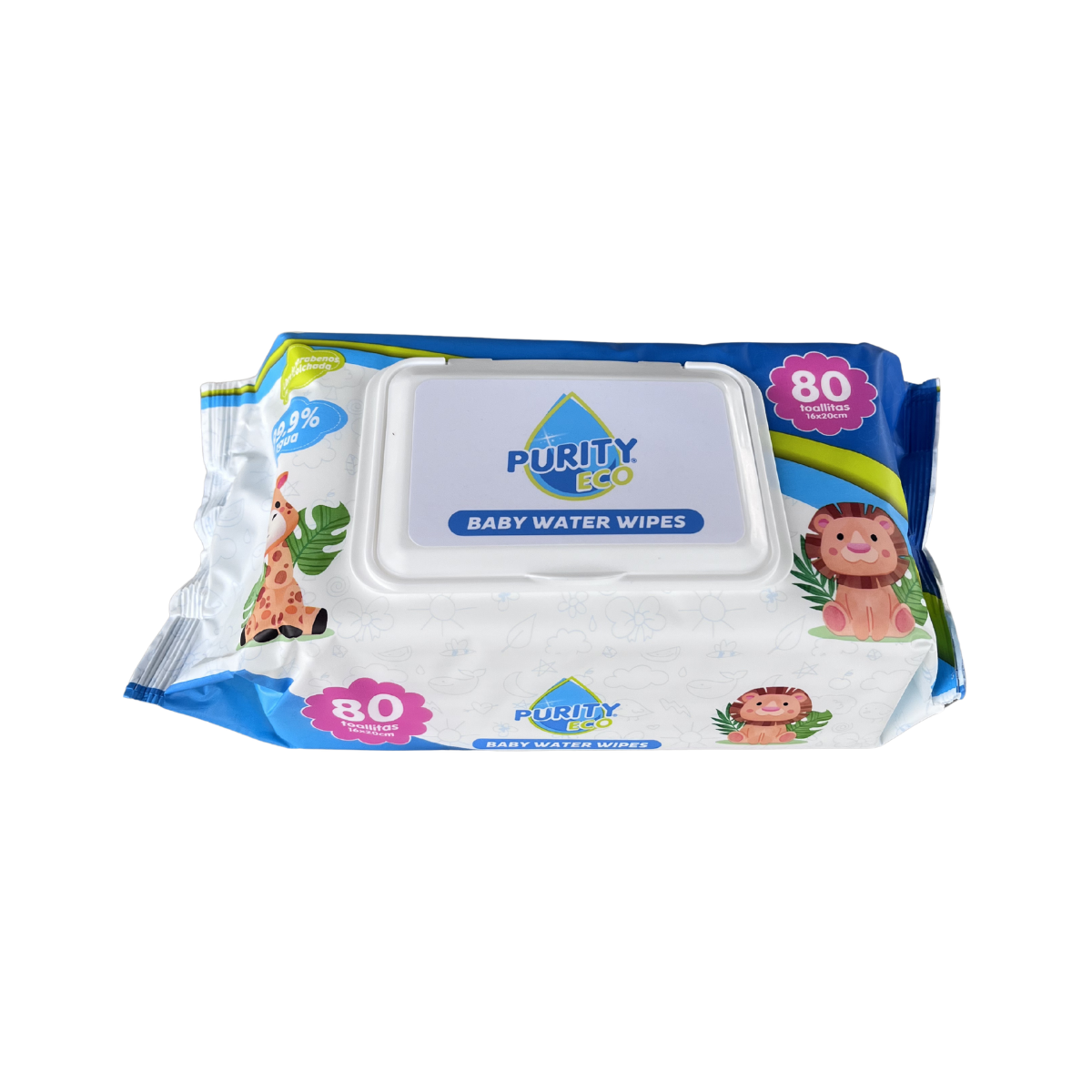 Toallitas Húmedas Bebé Purity 80 unidades