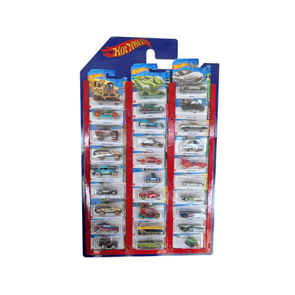 REPISA AUTOS HOTWHEELS PARA BLISTER AZUL