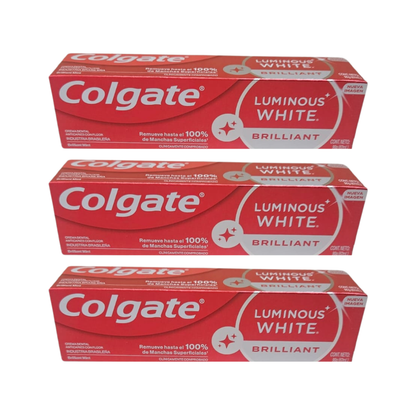 Pasta Dental Colgate Luminous White Brilliant 90Gr
