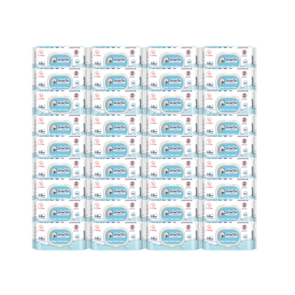 Caja 36 paquetes Toallitas Húmedas Aiwibi  Biodegradables .
