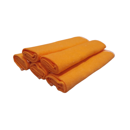 Pack 25 Paños Naranjos Franela  Antipolvo 40x35 – Superficies Limpias y Brillantes