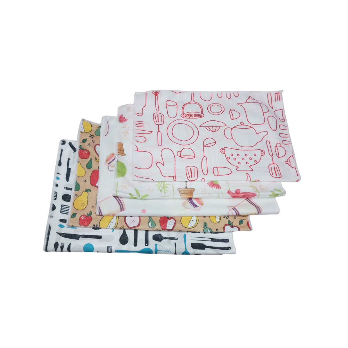 Paños de Cocina Microfibra 38x38 | Ultra Absorbentes y Sin Pelusa