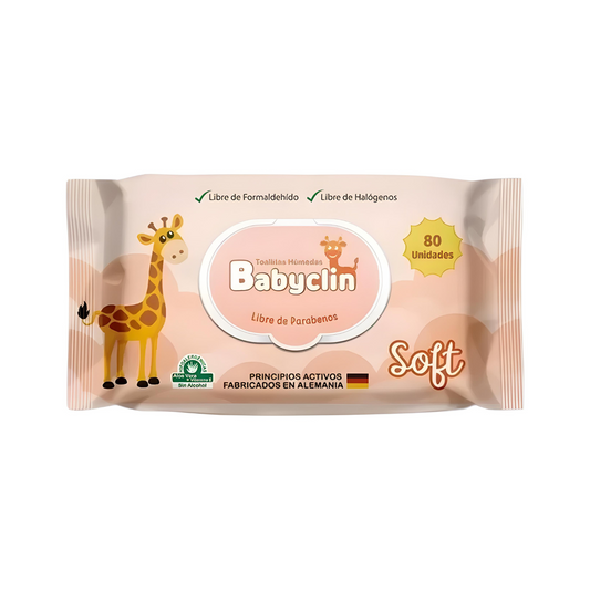 Toallitas Húmedas Babyclin Soft 80 C/u