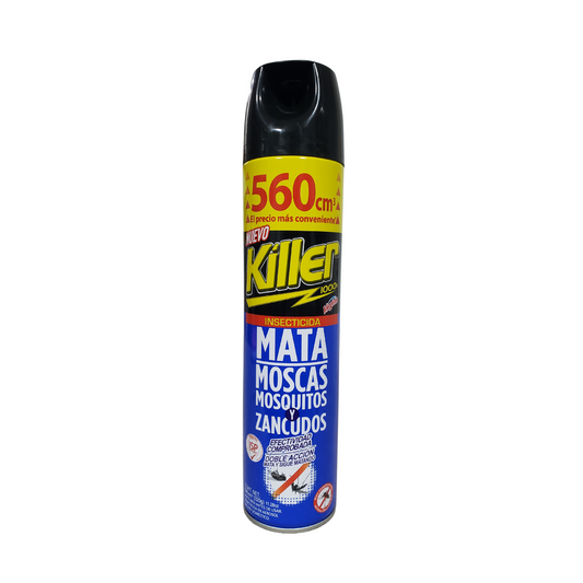 Killer 560cc Protección Total Contra Moscas, Mosquitos y Zancudos
