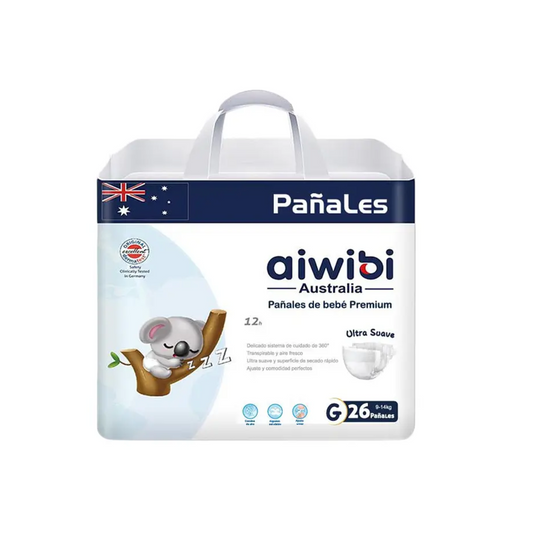 Pañales Premium Aiwibi Talla G