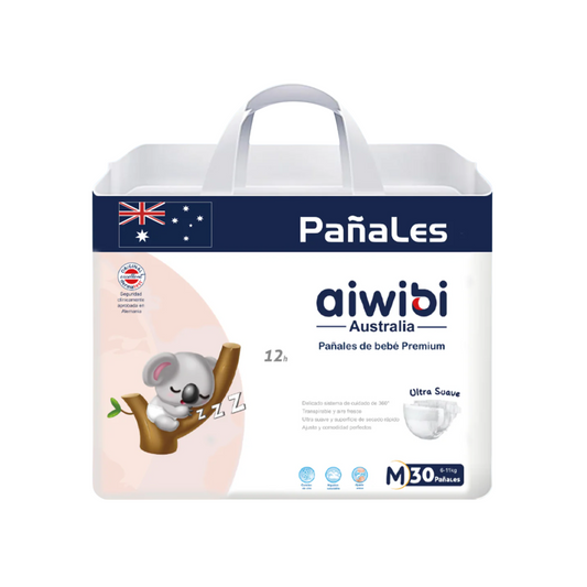 Pañales Premium Aiwibi Talla M